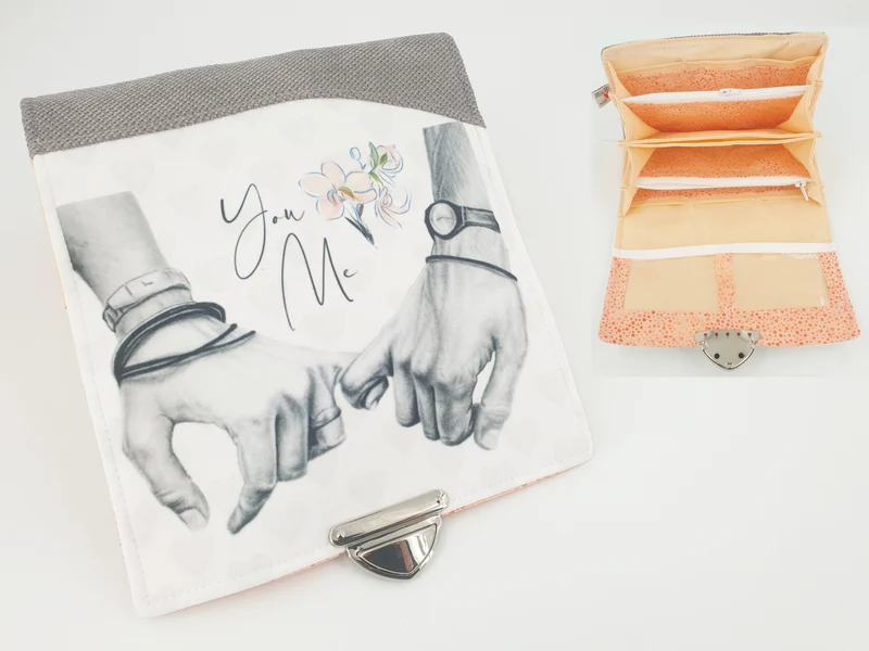 Geldbörse you me von Atelier MiaMia
