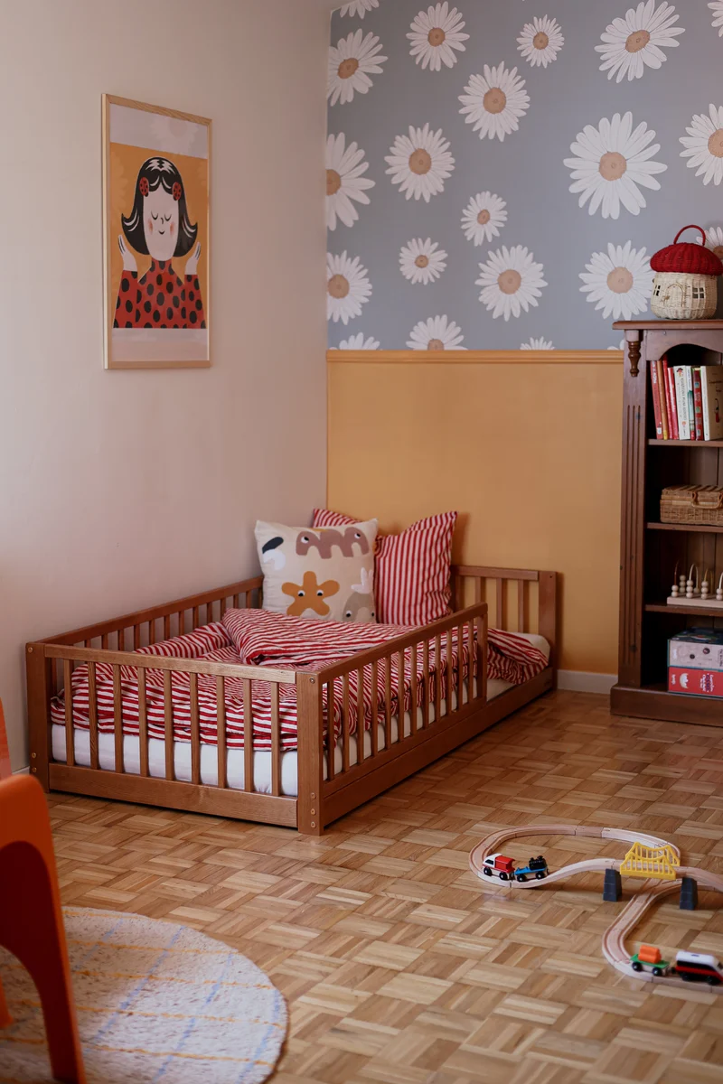 Woodies Monty Montessori-bed - Vintage
