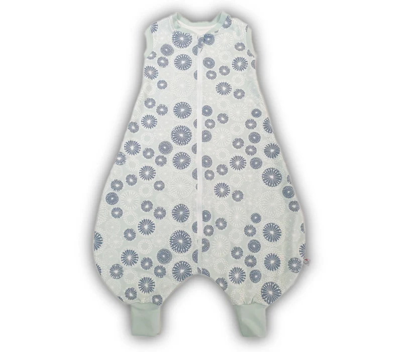 Mutzelpumper Schlafsack gefüttert mit Füßen, Gr. 50-104 Jersey von Atelier MiaMia