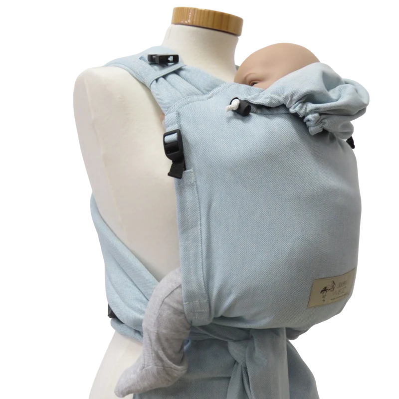 Storchenwiege Babycarrier Aqua