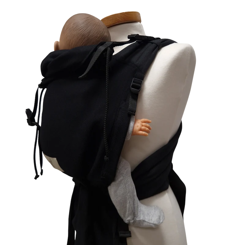 Storchenwiege Babycarrier Schwarz