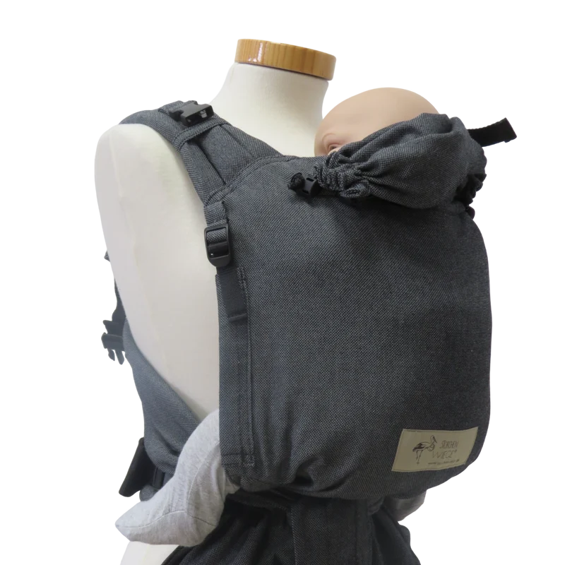 Storchenwiege Babycarrier Graphit