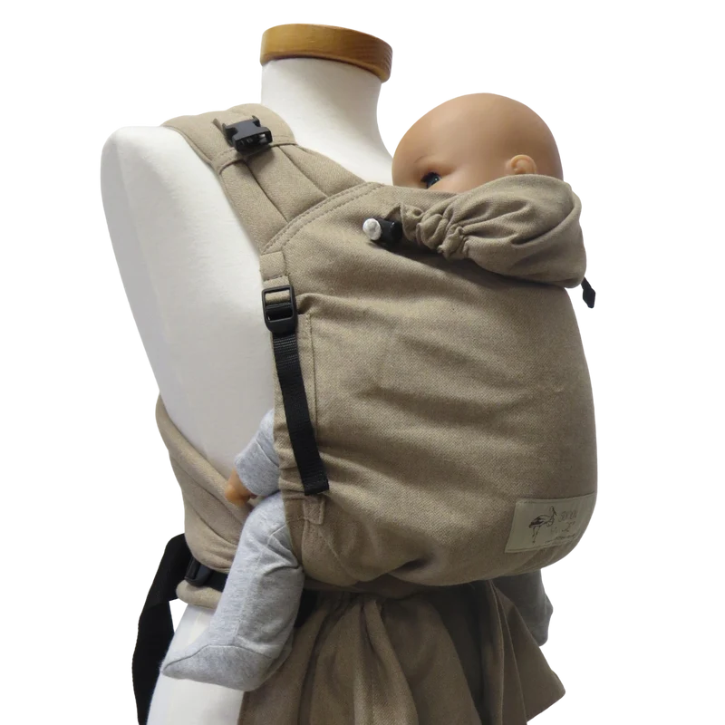 Storchenwiege Babycarrier Sand