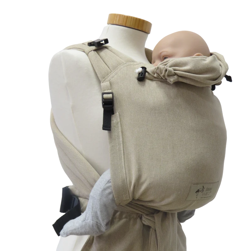 Storchenwiege Babycarrier Natur