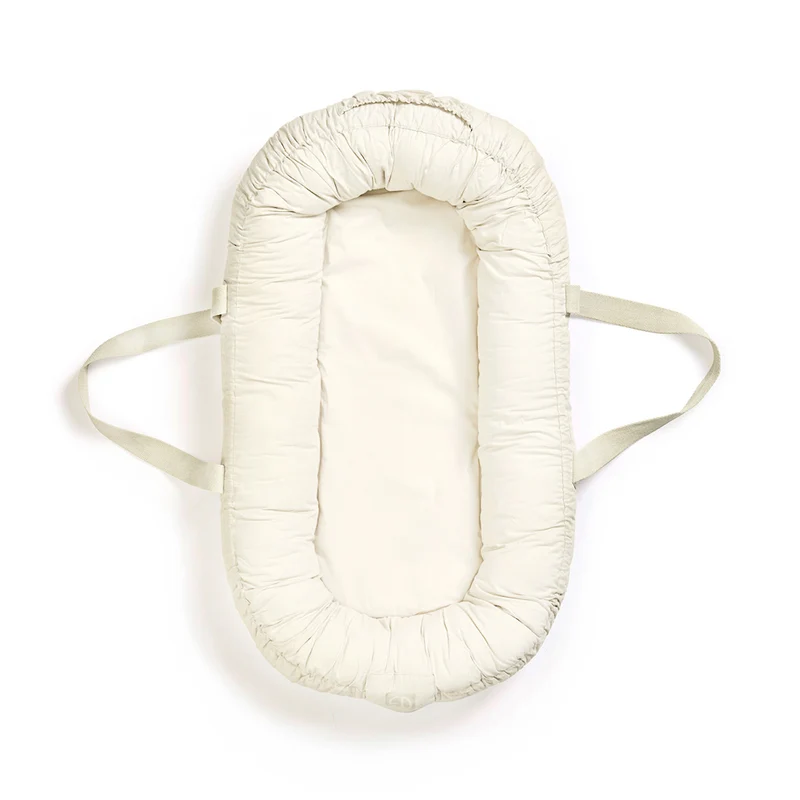Babynest aus Baumwolle mit Griffen, waschbar