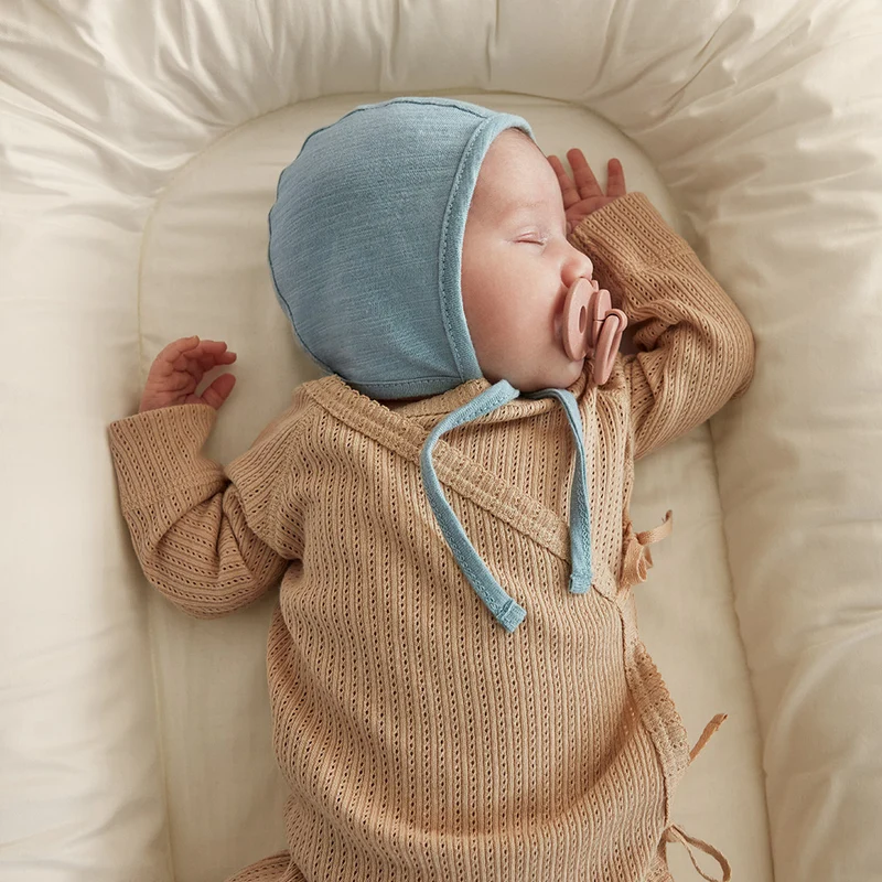 Babynest aus Baumwolle mit Griffen, waschbar
