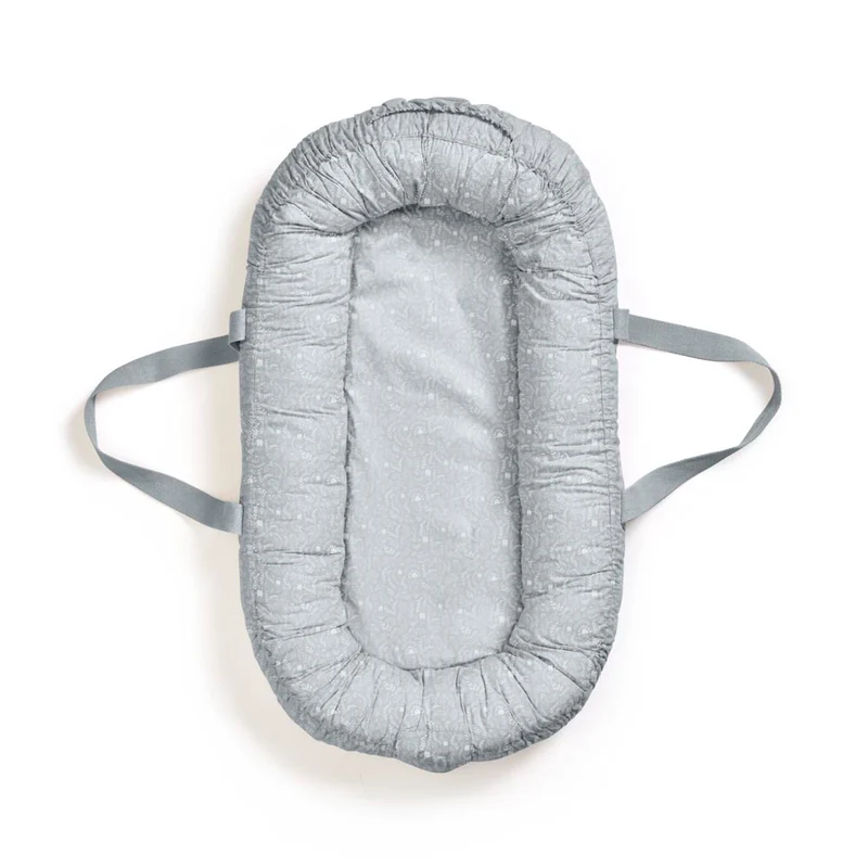 Babynest aus Baumwolle mit Griffen, waschbar
