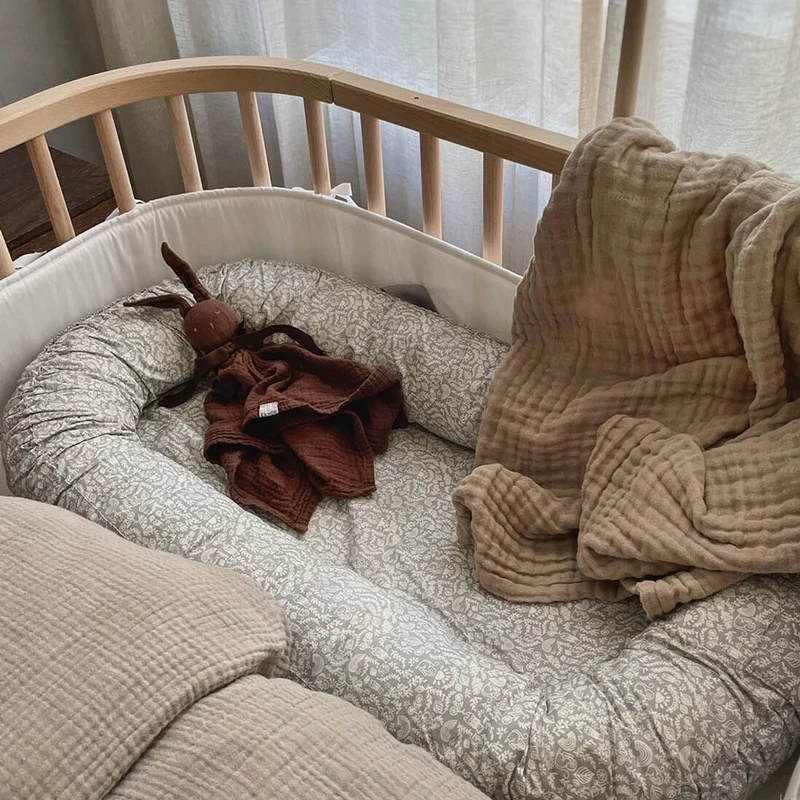 Babynest aus Baumwolle mit Griffen, waschbar