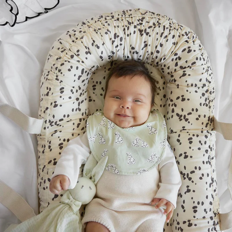 Babynest aus Baumwolle mit Griffen, waschbar