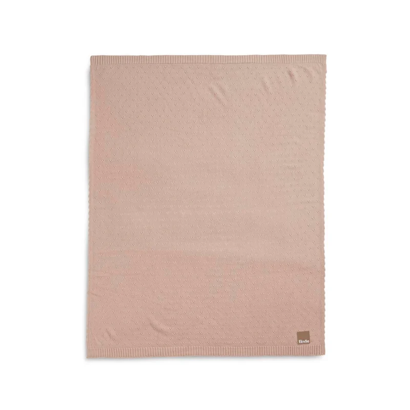 Pointelle-Decke aus Acryl 100 x 75 cm, Spitzenlook