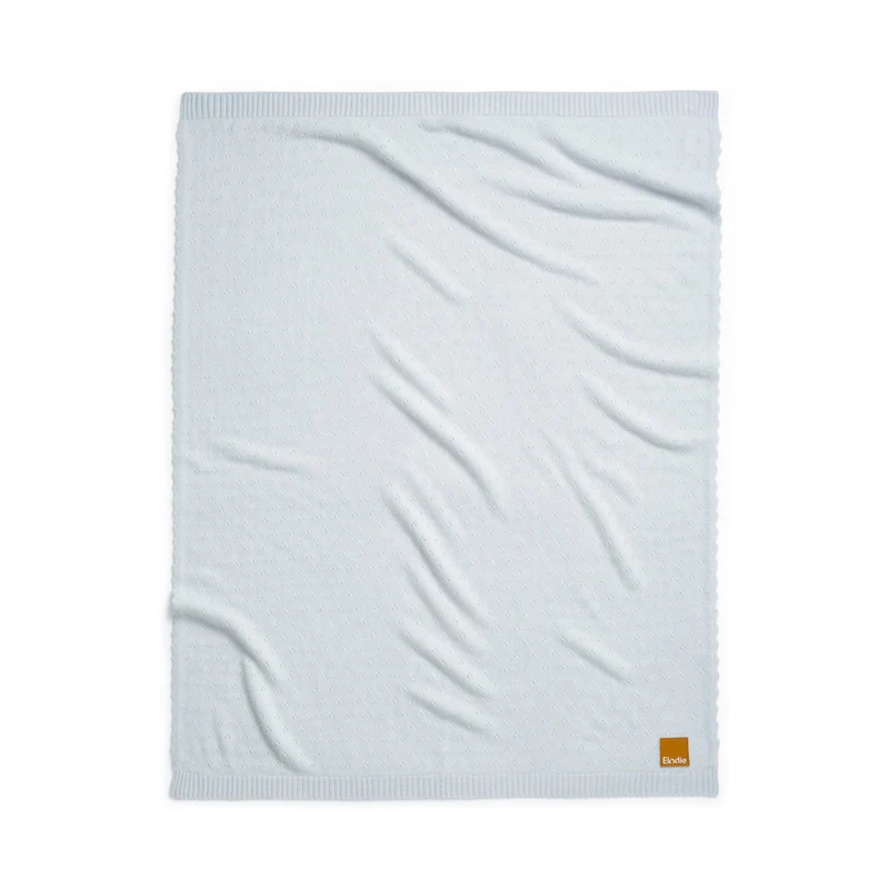 Pointelle-Decke aus Acryl 100 x 75 cm, Spitzenlook