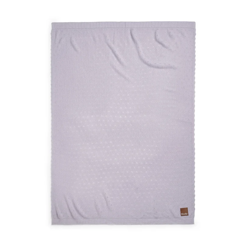 Pointelle-Decke aus Acryl 100 x 75 cm, Spitzenlook