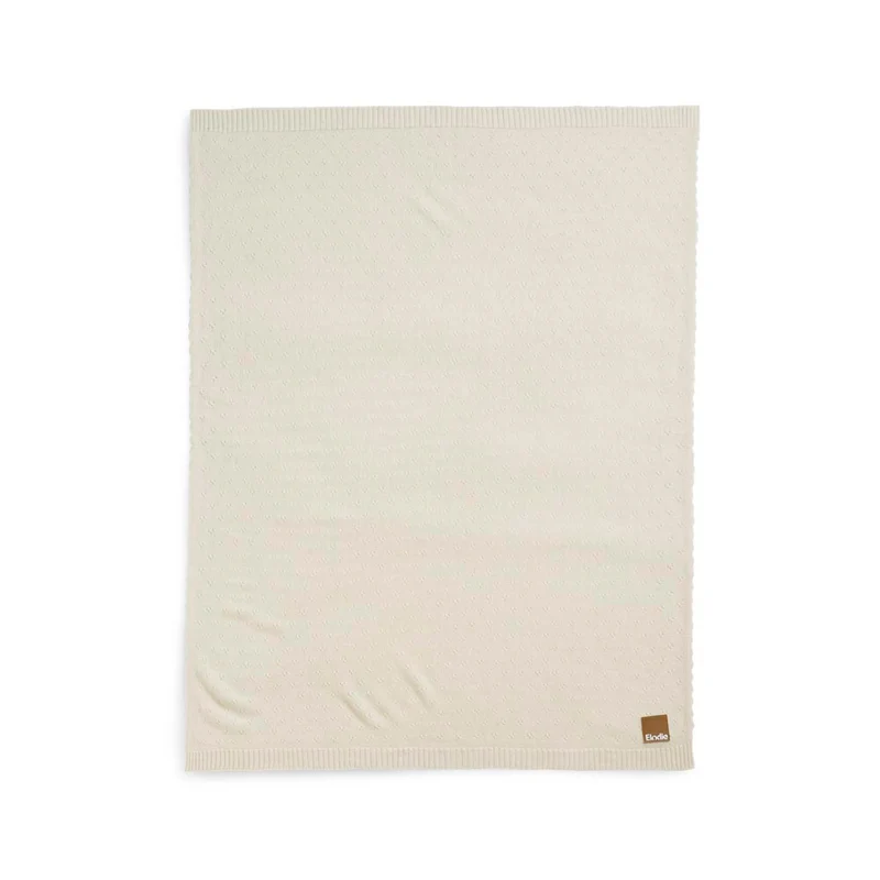 Pointelle-Decke aus Acryl 100 x 75 cm, Spitzenlook