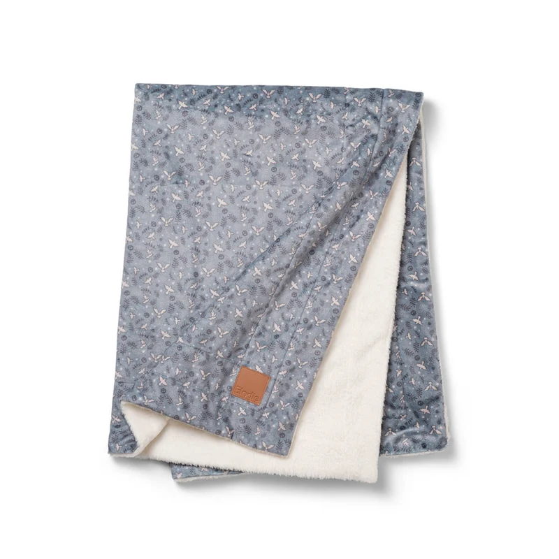 Kuscheldecke aus recyceltem Polyester 75 x 100 cm, doppellagig