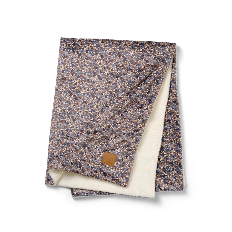 Kuscheldecke aus recyceltem Polyester 75 x 100 cm, doppellagig