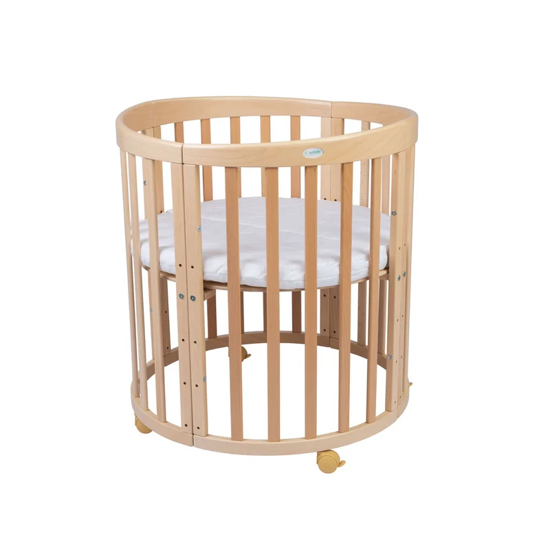 Mitwachsendes Babybett Ova 7in1 mit Matratze