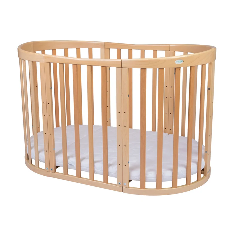 Mitwachsendes Babybett Ova 7in1 mit Matratze