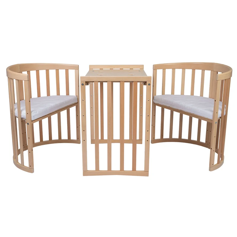 Mitwachsendes Babybett Ova 7in1 mit Matratze
