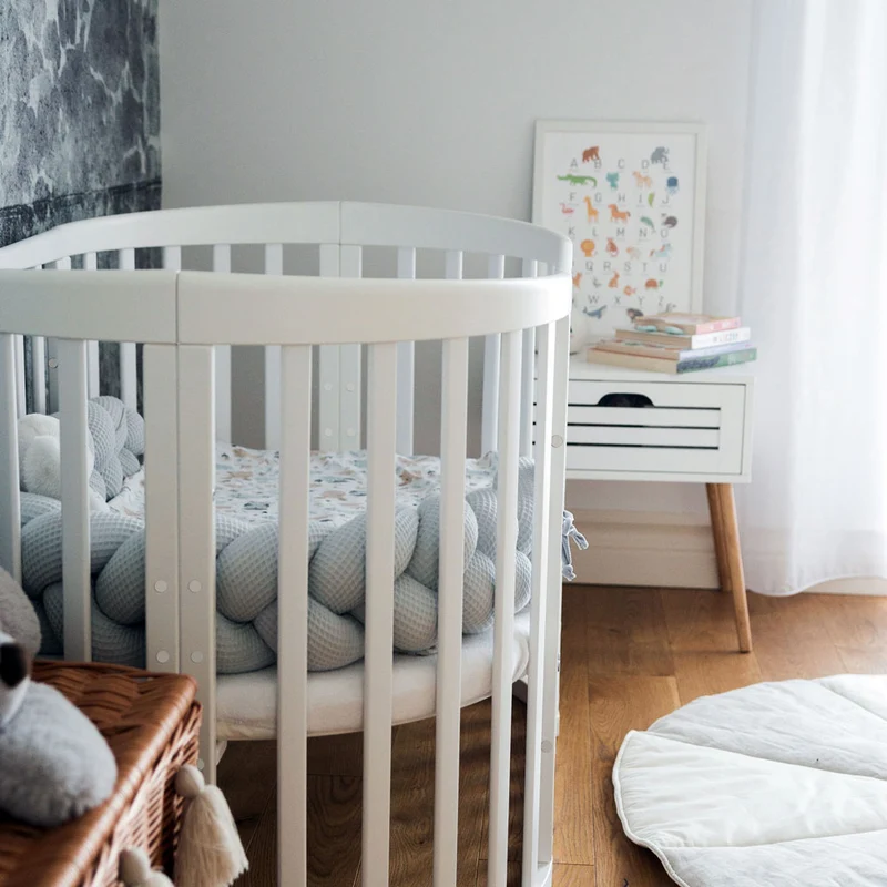 Mitwachsendes Babybett Ova 7in1 mit Matratze