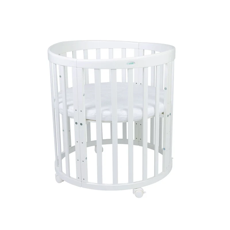 Mitwachsendes Babybett Ova 7in1 mit Matratze