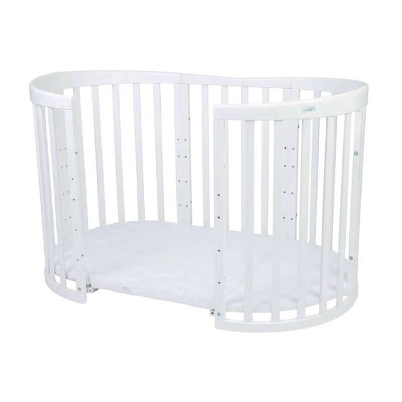 Mitwachsendes Babybett Ova 7in1 mit Matratze