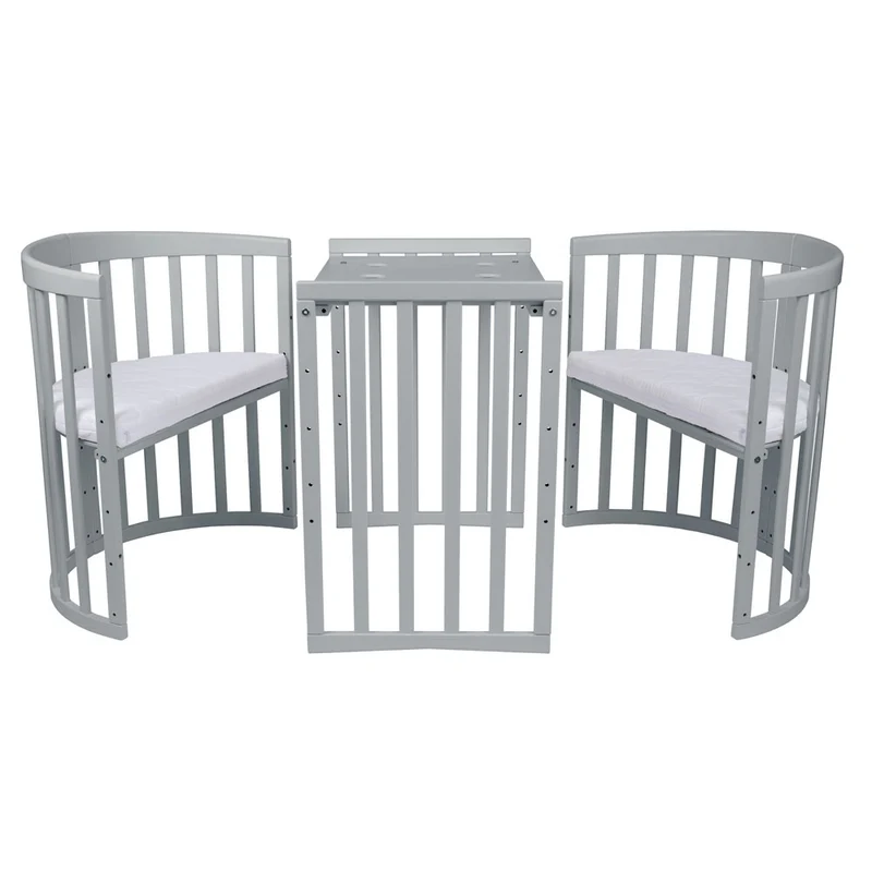 Mitwachsendes Babybett Ova 7in1 mit Matratze