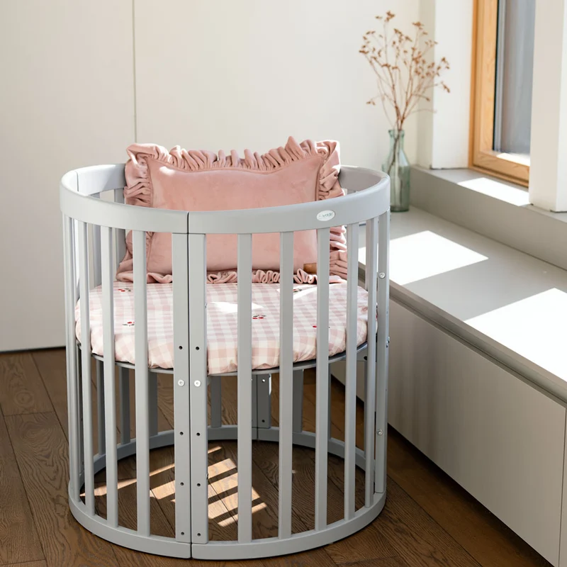Mitwachsendes Babybett Ova 7in1 mit Matratze
