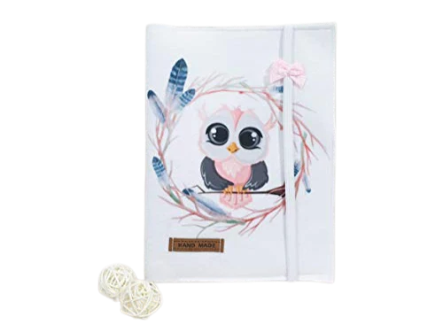 U-Heft Hülle 8 Eule von Atelier MiaMia