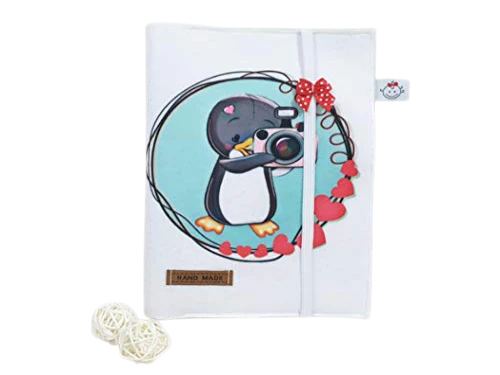 U-Heft Hülle 4 Pinguin von Atelier MiaMia