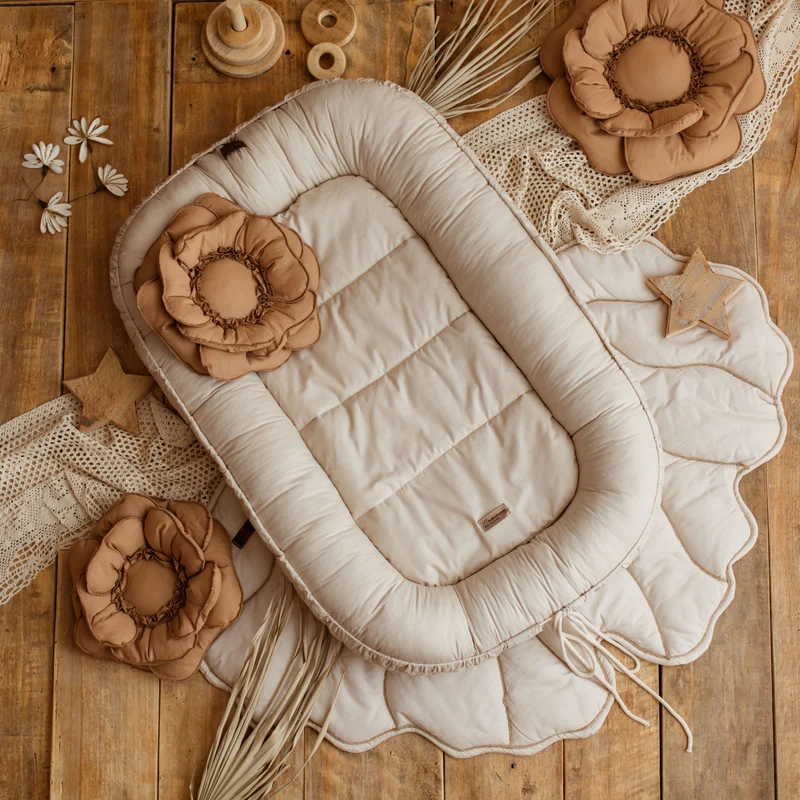 Premium Babynest | Baumwolle