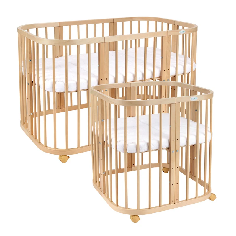 Mitwachsendes Babybett Kao 7in1 mit Matratze