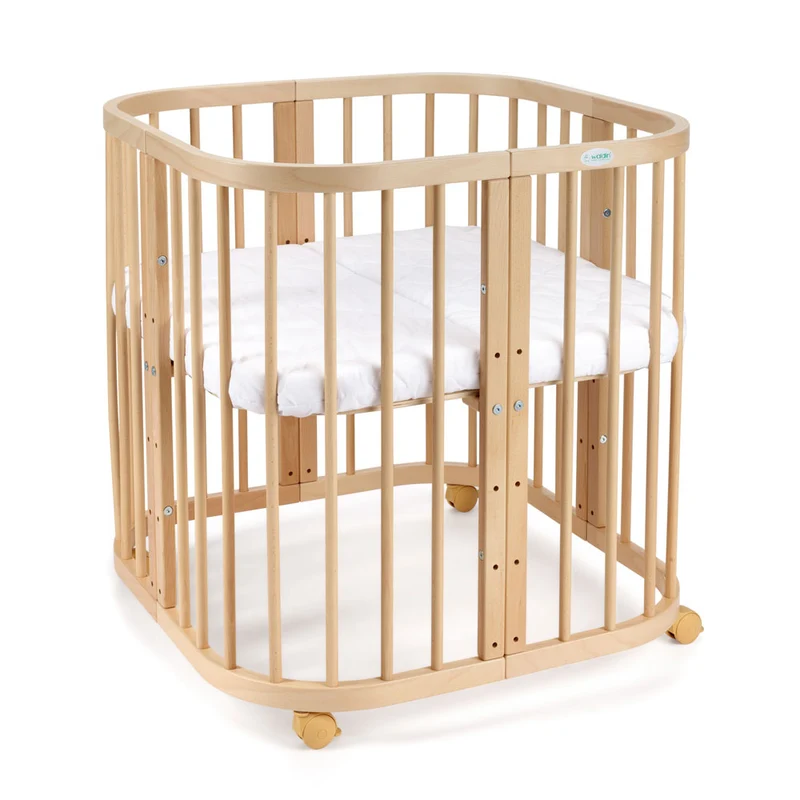 Mitwachsendes Babybett Kao 7in1 mit Matratze