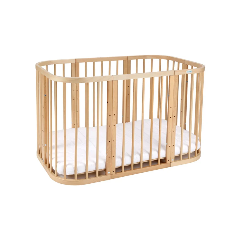 Mitwachsendes Babybett Kao 7in1 mit Matratze