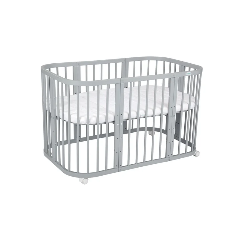 Mitwachsendes Babybett Kao 7in1 mit Matratze