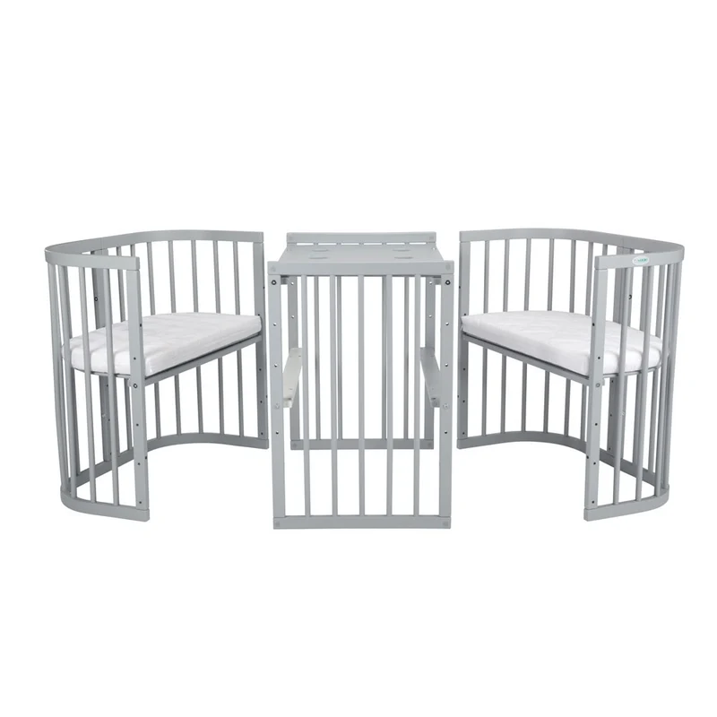 Mitwachsendes Babybett Kao 7in1 mit Matratze