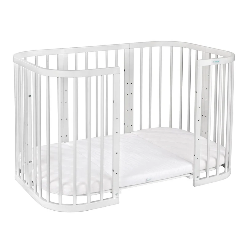 Mitwachsendes Babybett Kao 7in1 mit Matratze