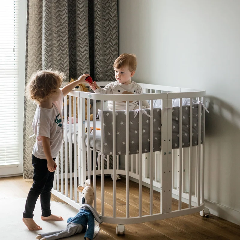 Mitwachsendes Babybett Kao 7in1 mit Matratze