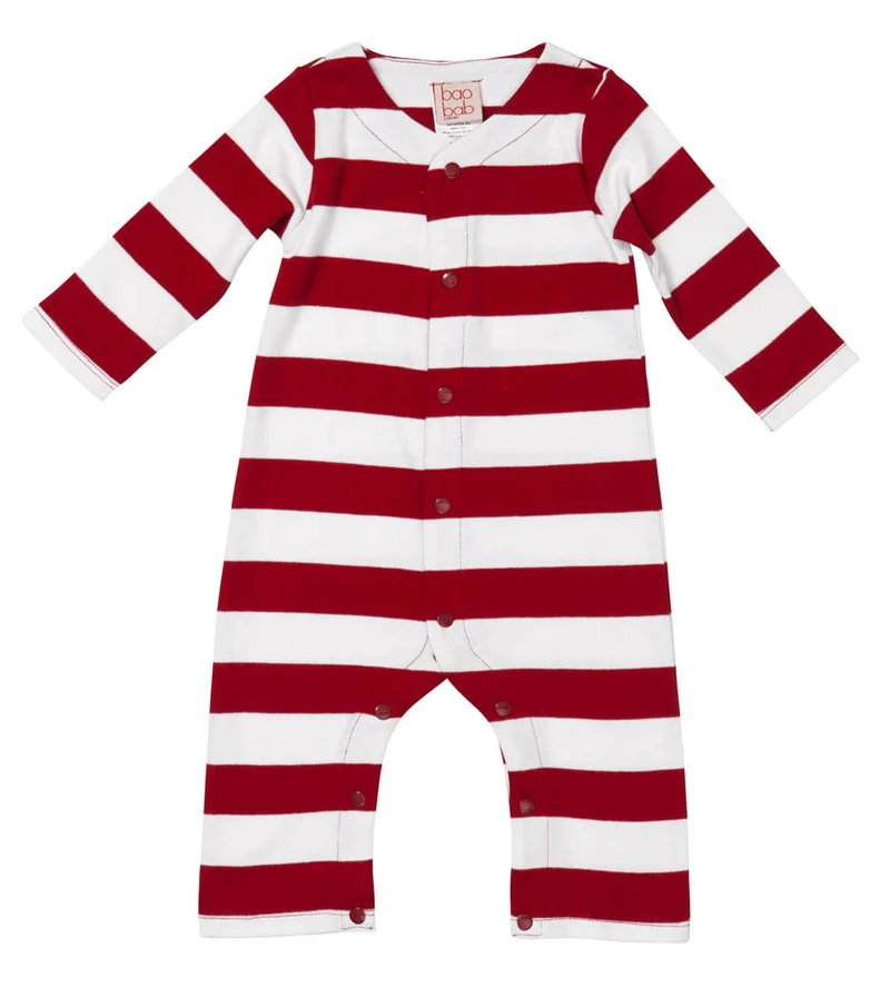Organic Red Stripe BabyGro