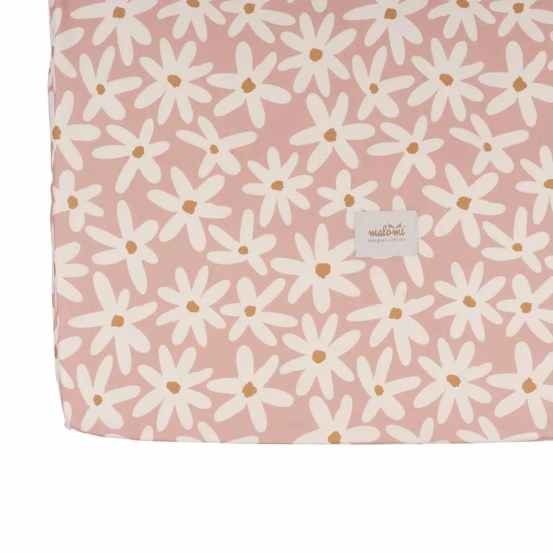 Spannbettlaken Daisy aus Baumwolle
