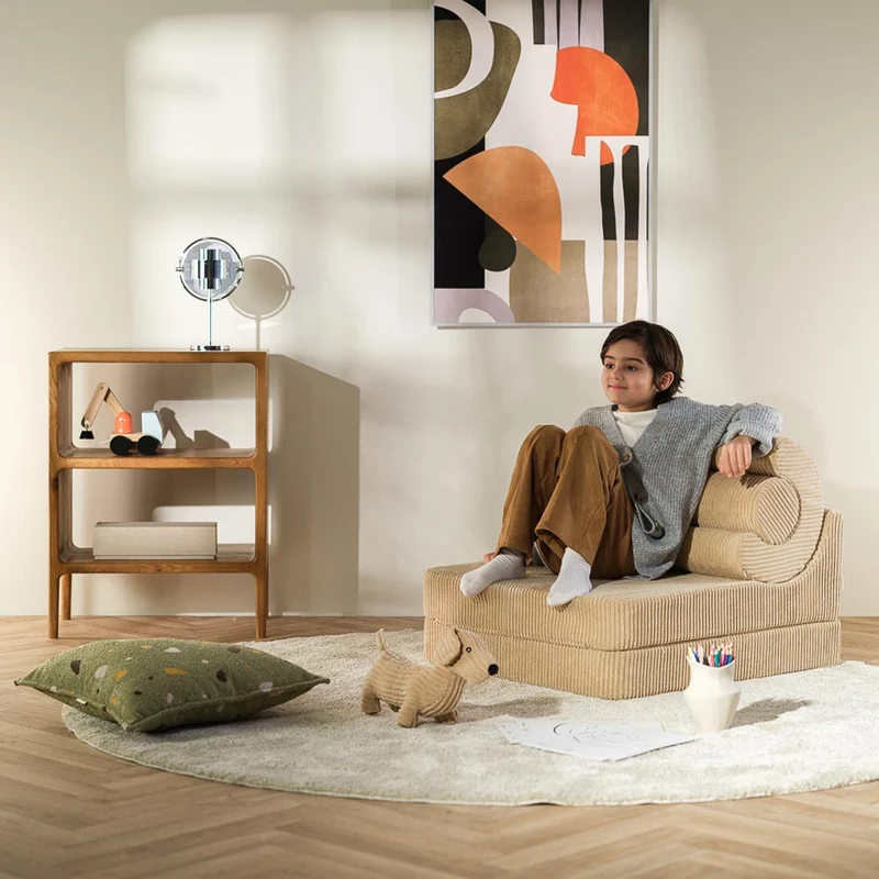 Klappsessel Flipster aus Kordsamt