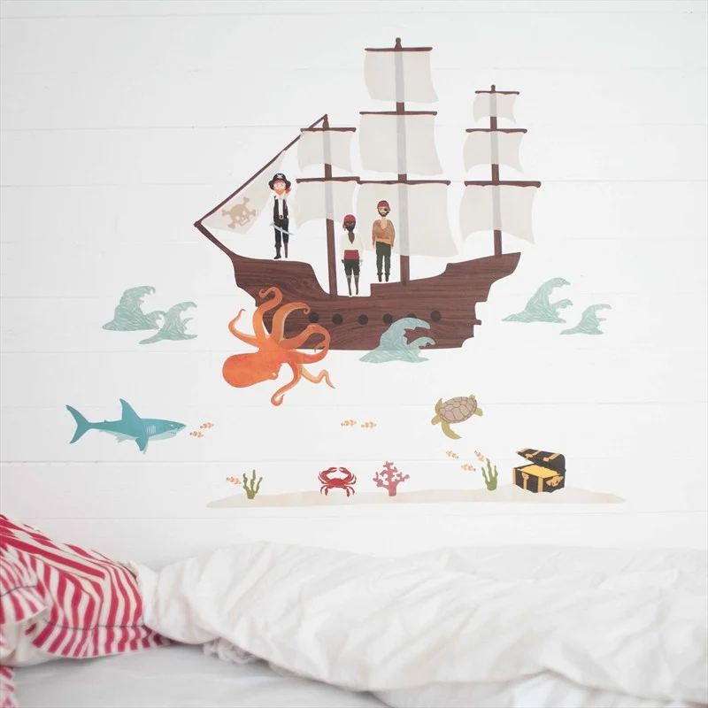 Large Pirate Ship Decals