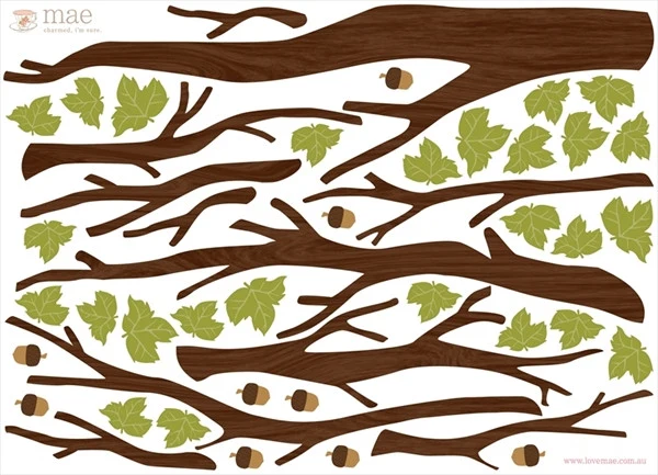 Build A Tree Dark Decals
