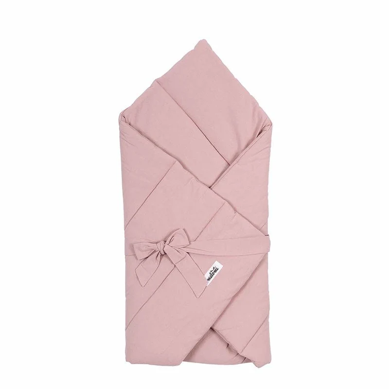 Einschlagdecke 3in1 aus Baumwolle - Babyhörnchen, Decke & Spielmatte