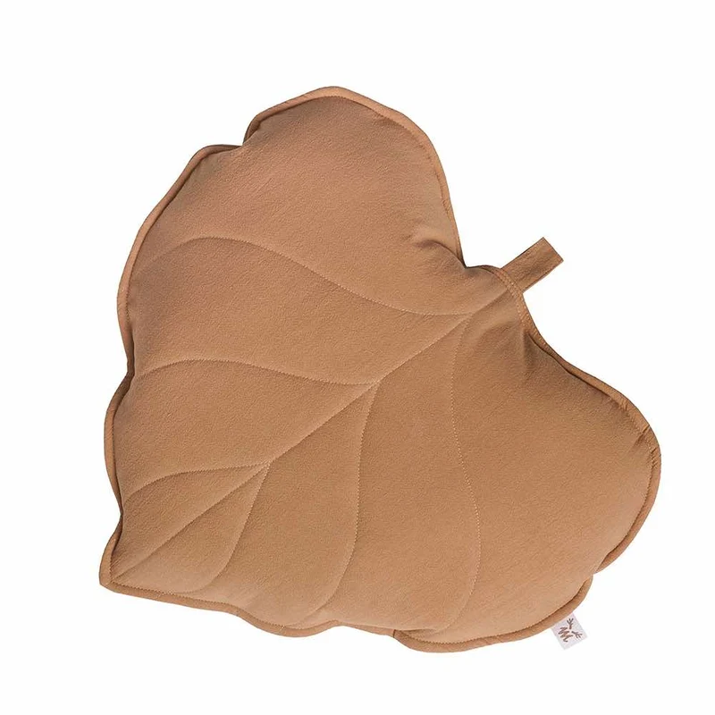 Blatt Kissen aus Baumwolle