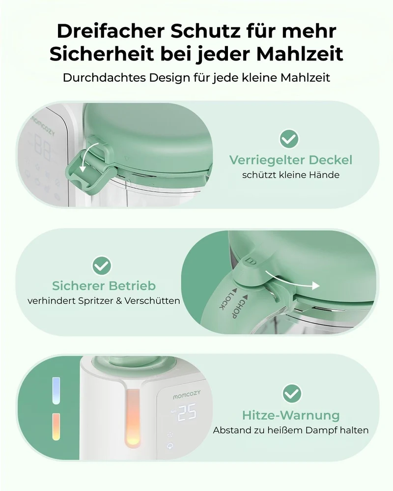 Momcozy AutoMeal Babynahrungszubereiter