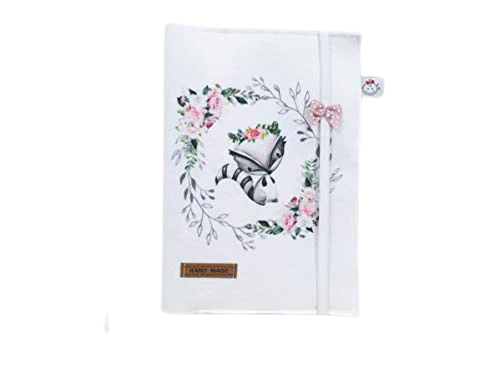 U-Heft Hülle 12 Waschbärdame von Atelier MiaMia