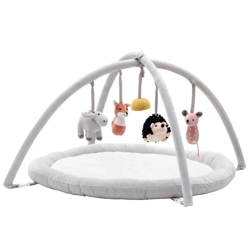 Spielbogen Krabbeldecke mit Tieren