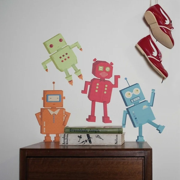 Small Robot Decals