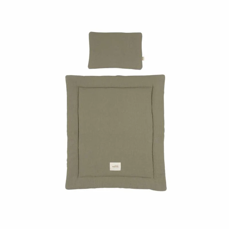 Baby-Bettwäsche Set aus Musselin für Moseskörbchen