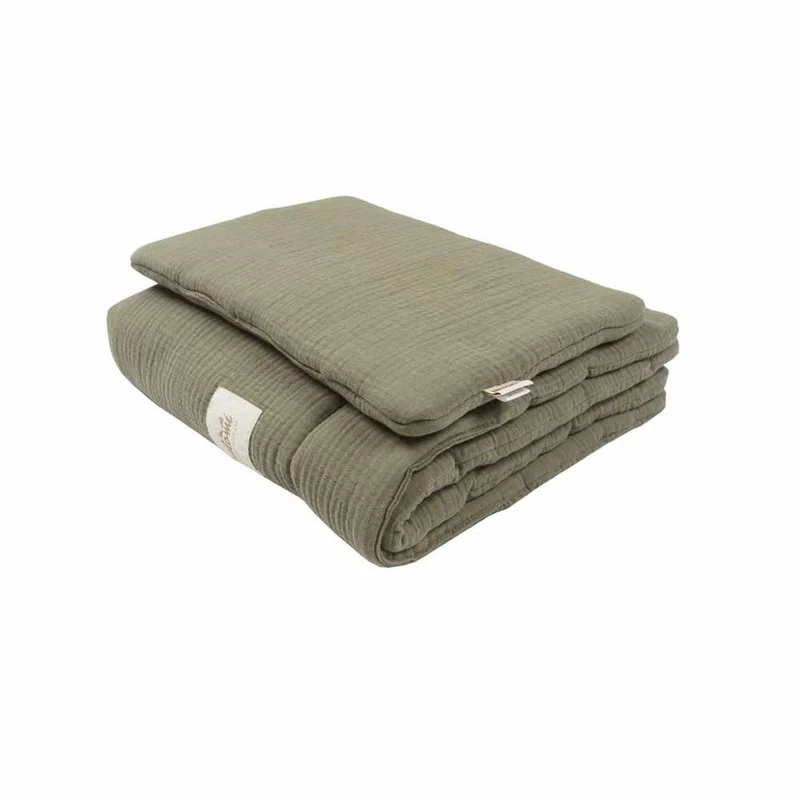 Baby-Bettwäsche Set aus Musselin für Moseskörbchen